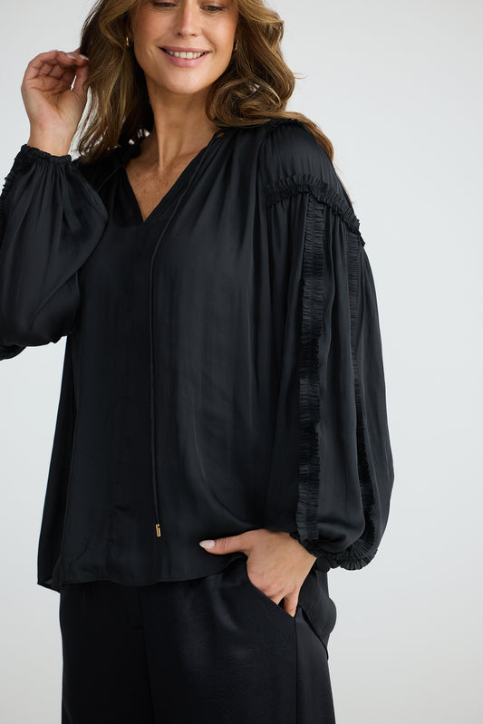 Ritz Blouse (Black)
