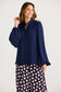 Penny Blouse (Navy)