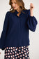 Penny Blouse (Navy)