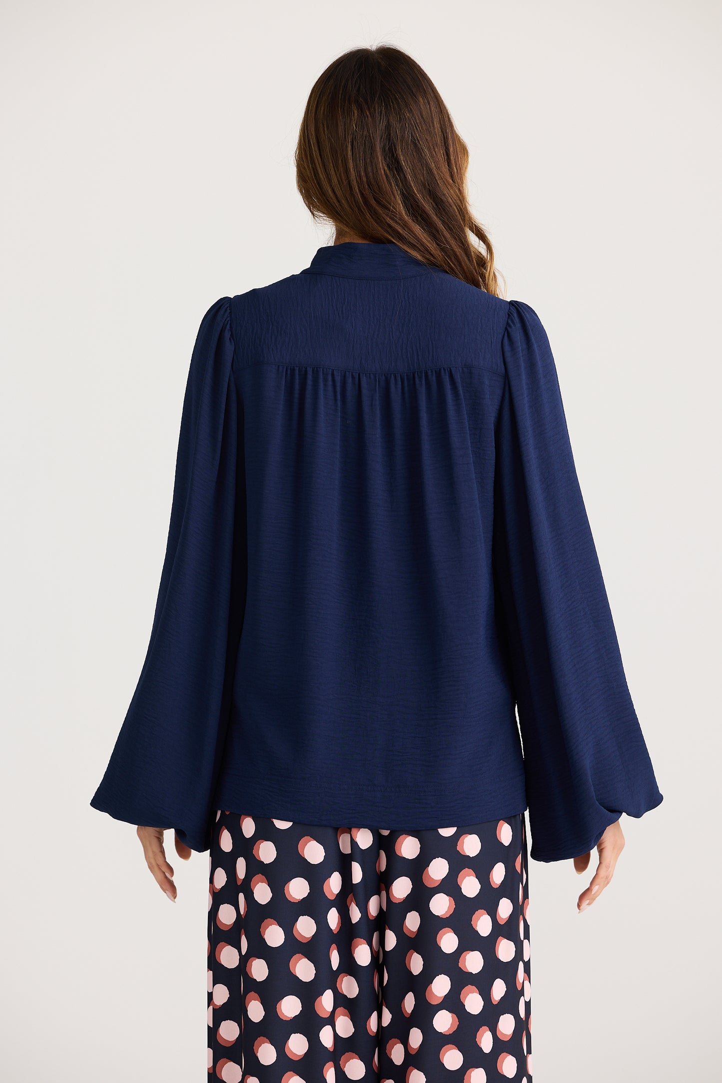 Penny Blouse (Navy)