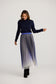 West End Skirt (Navy Ombre)