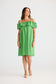Osaka Dress (Emerald)
