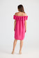 Osaka Dress (Fuchsia)