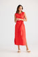 Turning Point Dress (Poppy Red)