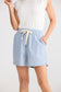 Bobbi Short (Blue Pinstripe)