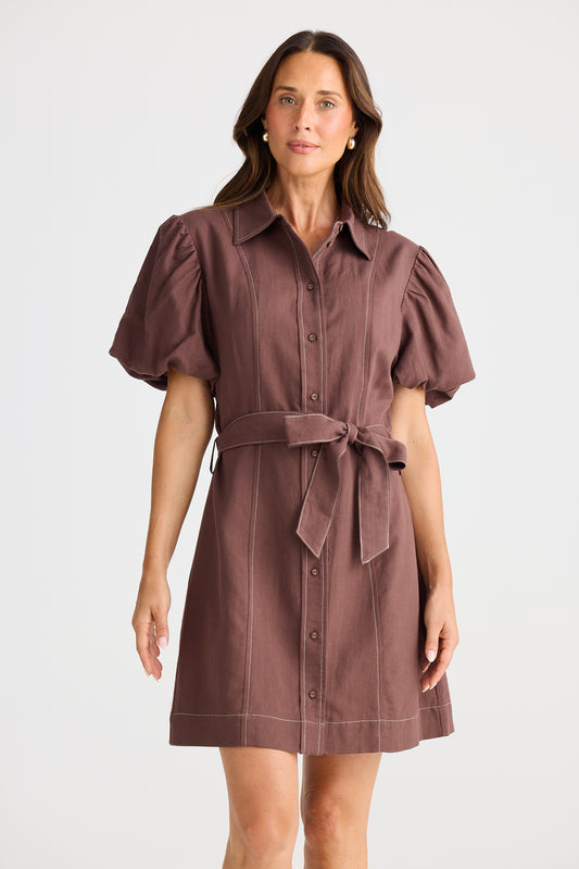 Lenni Dress (Chocolate)