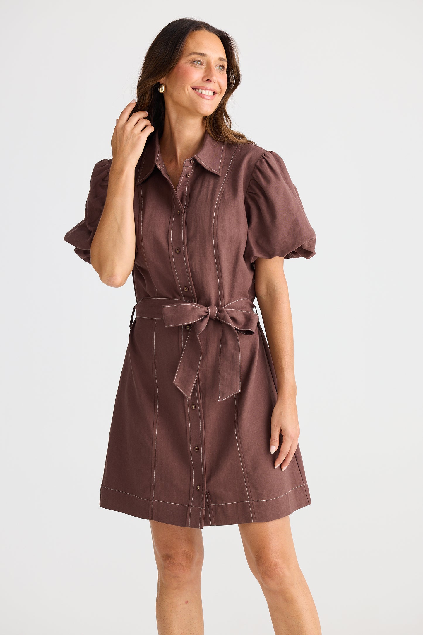 Lenni Dress (Chocolate)