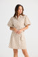 Lenni Dress (Choc Polka Dot)