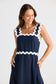 Marlo Midi Dress (Navy)