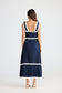 Marlo Midi Dress (Navy)