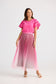 West End Skirt (Hot Pink Ombre)
