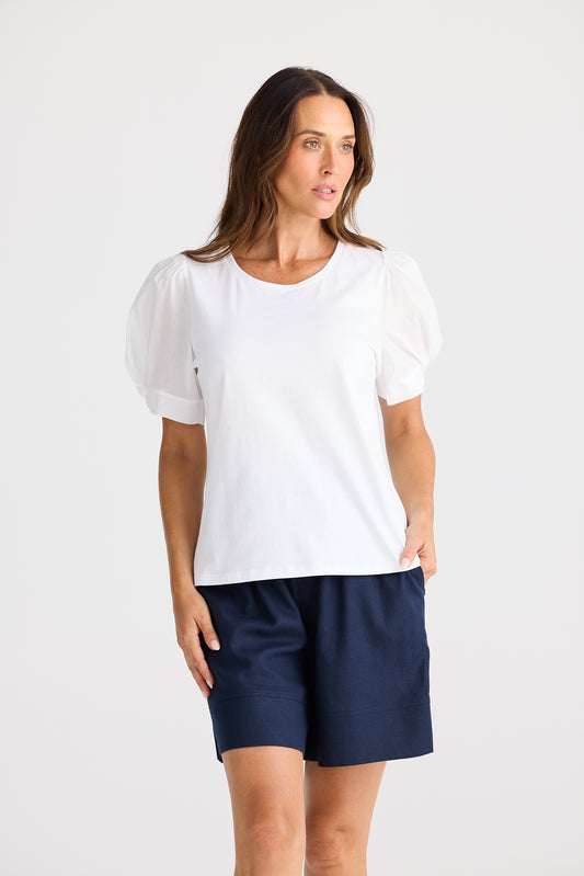 Abigail Tee  (White)