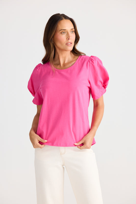 Abigail Tee (Hot Pink)