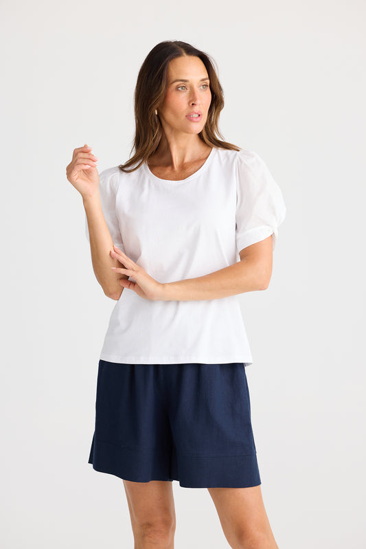 Abigail Tee  (White)