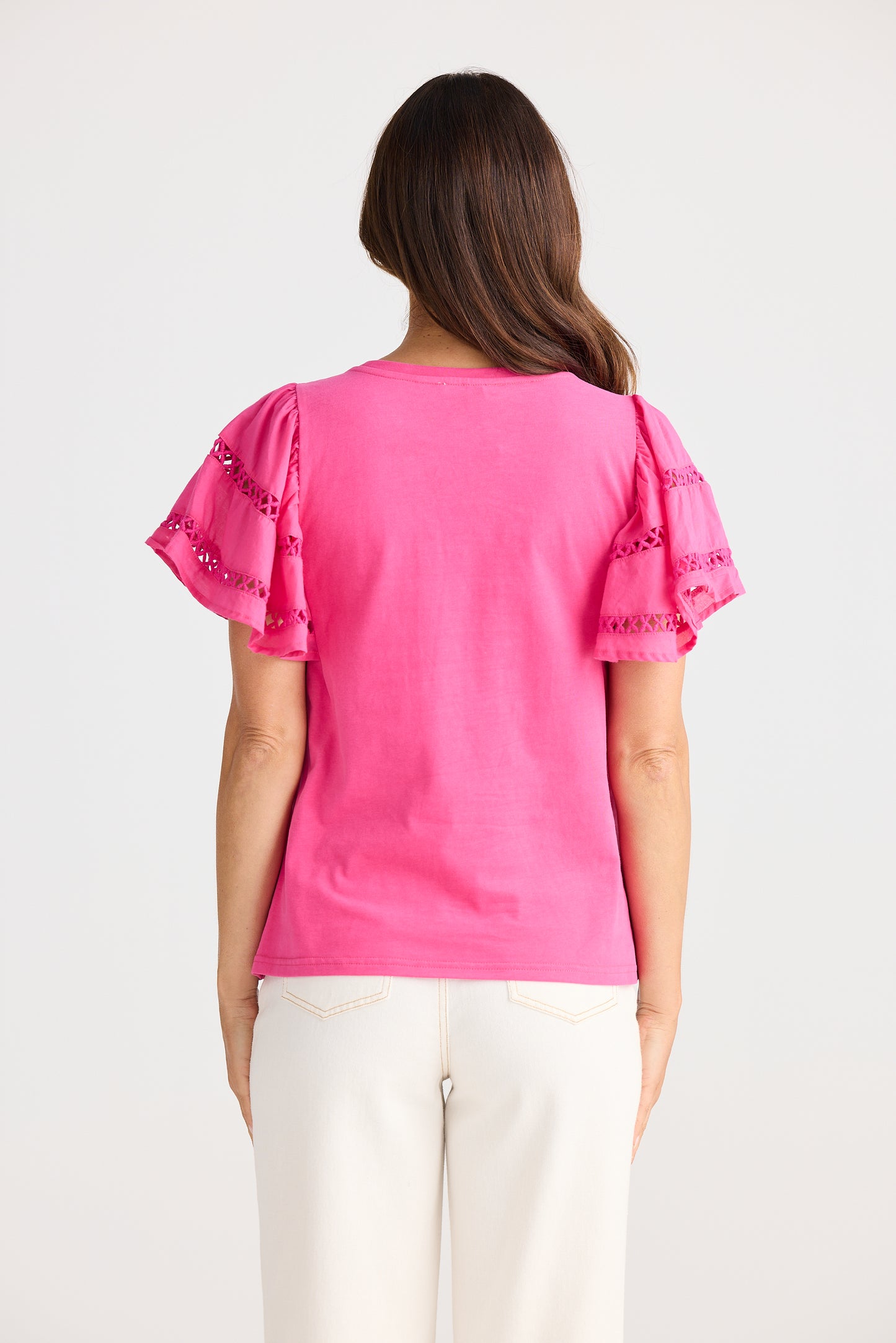 Chloe Tee (Hot Pink)