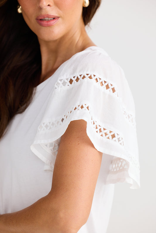 Chloe Tee (White)