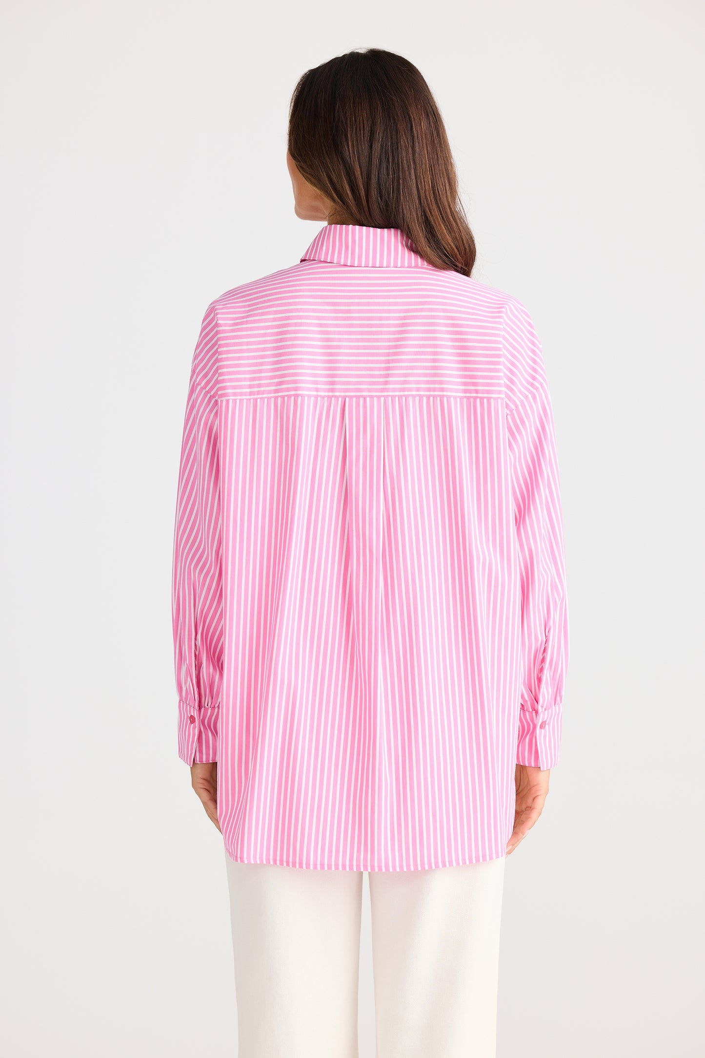 Isabel Shirt (Pink Stripe)