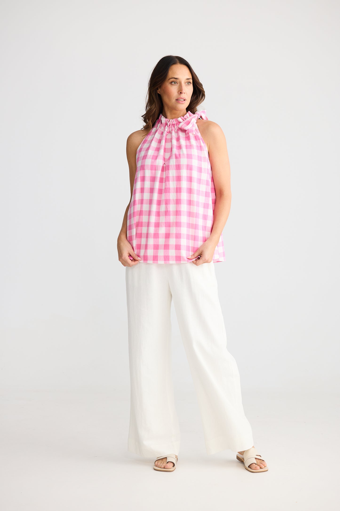 Soul Top (Pink Gingham)