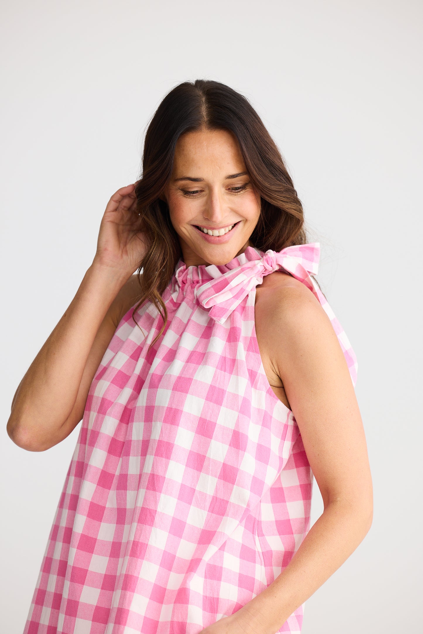 Soul Top (Pink Gingham)