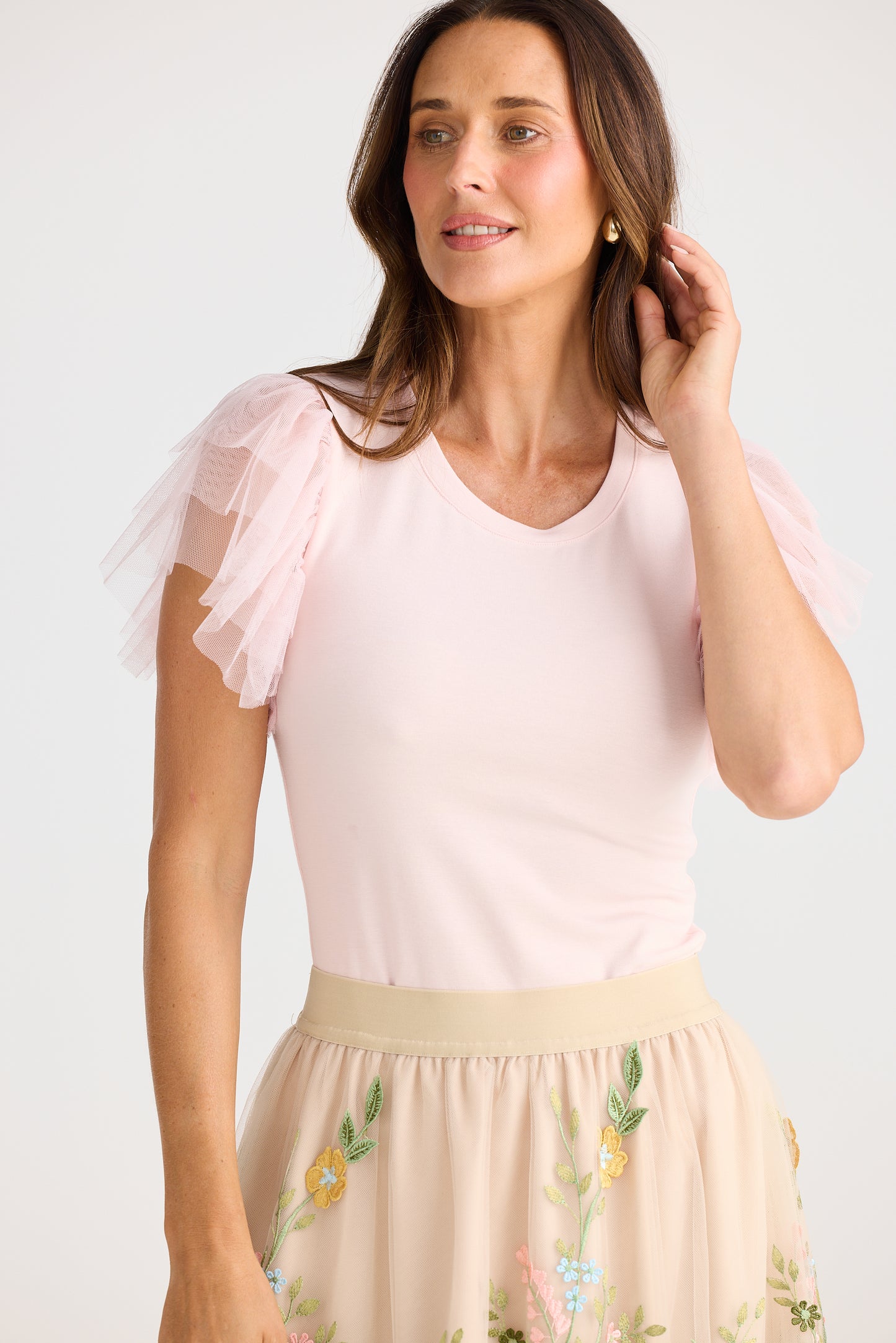 Chance Tee (Soft Pink)