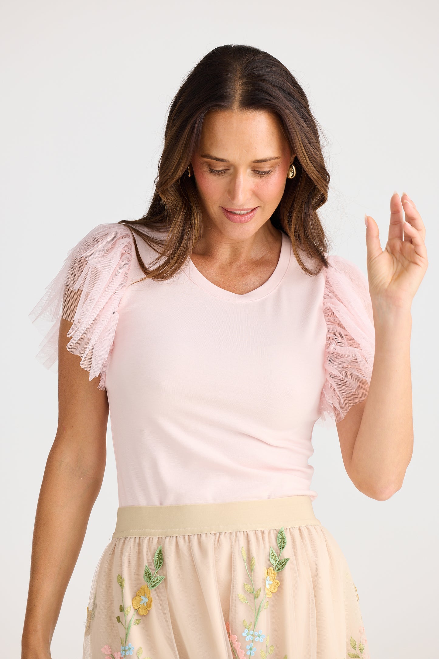 Chance Tee (Soft Pink)