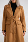 Brave + True Julianne Knee Length Coat in Camel | Women's Coats | Gretel Lane
