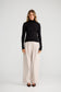 Brave + True Essential Long Sleeve Polo Top in Black | Women's Clothing | Gretel Lane