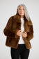Brave + True Steinway Faux Fur Jacket in Mink | Women's Jackets | Gretel Lane