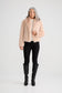 Brave + True Glamour Faux Fur Jacket in Blush Sparkle | Women's Jackets | Gretel Lane