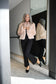 Brave + True Glamour Faux Fur Jacket in Blush Sparkle | Women's Jackets | Gretel Lane