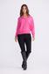 Brave + True Gwen V-Neck Knit Jumper in Hot Pink | Women's Clothing | Gretel Lane