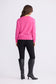 Brave + True Gwen V-Neck Knit Jumper in Hot Pink | Women's Clothing | Gretel Lane
