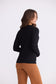 Brave + True Cassian Long Sleeve Knit Top in Black | Women's Clothing | Gretel Lane
