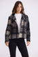 Brave + True Ascot Jacket in Black Check | Women's Jackets | Gretel Lane