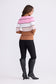 Brave + True Unley Knit Long Sleeve Top in Rose Stripe | Women's Clothing | Gretel Lane