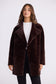 Brave + True Odette Faux Fur Reversible Coat in Chocolate | Women's Coats | Gretel Lane