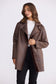 Brave + True Odette Faux Fur Reversible Coat in Chocolate | Women's Coats | Gretel Lane