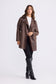 Brave + True Odette Faux Fur Reversible Coat in Chocolate | Women's Coats | Gretel Lane
