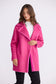 Brave + True Odette Faux Fur Reversible Coat in Hot Pink | Women's Coats | Gretel Lane