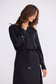 Brave + True Kensington Midi Long Sleeve Dress in Black | Women's Dresses | Gretel Lane
