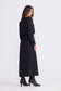 Brave + True Kensington Midi Long Sleeve Dress in Black | Women's Dresses | Gretel Lane