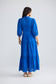 Brave + True Daytona Cotton Broderie Midi Dress Cobalt Blue | Women's Dresses | Gretel Lane