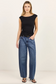 Stories Be Told Backstreet Boat Neck Sleeveless Top Black Stretch | Women's Clothing | Gretel Lane