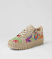 Django & Juliette Badre Zip-Up Platform Sneaker Natural-Bright Fabric | Women's Footwear | Gretel Lane