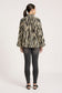 Eb & Ive Women's Zebra Print Cotton Blend Bajau Shirt | Gretel Lane