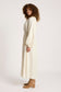 Eb & Ive Beige Linen Bajau Maxi Dress with Long Sleeve | Gretel Lane