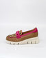 Marco Santini Barcelona Flatform Leather Loafer Caramel Goat | Women's Shoes | Gretel Lane