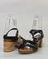 Zeta Barley Women's Sandal Heel Negro | Gretel Lane | Womens Sandal Heel 