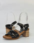 Zeta Barley Women's Sandal Heel Negro | Gretel Lane | Womens Sandal Heel 