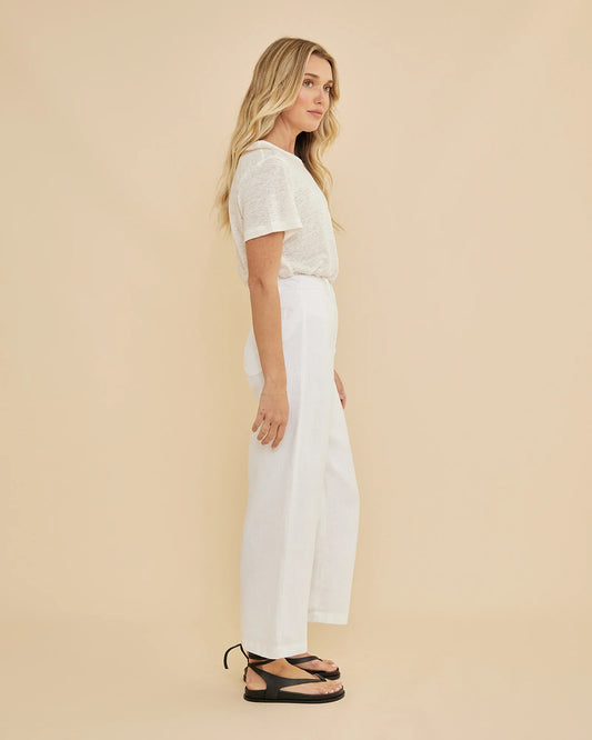 Barossa Linen Pant (White)